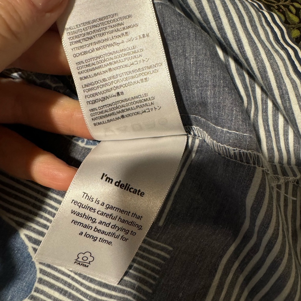 FARM Rio Multicolor Printed Maxi Dress with Navy Accents - Picture 10 of 13